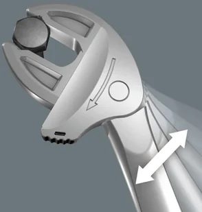 Wera Samonastawny klucz płaski regulowany 6004 Joker XL [05020104001] rozstaw szczęk 19-24mm, długość 256 mm 05020104001 - Klucze i nasadki - miniaturka - grafika 5