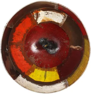 VidaXL Industrialna lampa wisząca, 25 W, kolorowa, okrągła, 41 cm, E27 320545  VidaXL - Lampy pozostałe - miniaturka - grafika 4