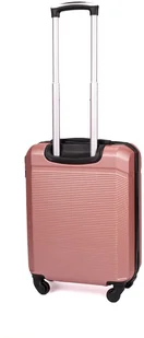 Solier Luggage Walizka podróżna mała ABS STL945 pudrowy róż - Walizki - miniaturka - grafika 2