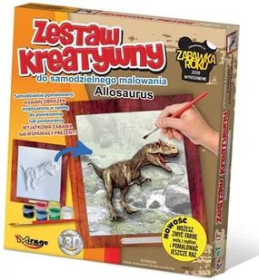 Mirage Hobby Zestaw Kreatywny do malowania Dino Allosaurus - Zabawki kreatywne - miniaturka - grafika 2