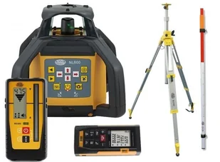 Nivel System Niwelator laserowy NL600 Digital ZESTAW Dalmierz GRATIS NL600 zestaw - Sprzęt geodezyjny - miniaturka - grafika 2
