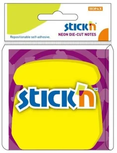 Stick'n Stick'n, notes samoprzylepny, telefon, żółty - Notesy i bloczki - miniaturka - grafika 2