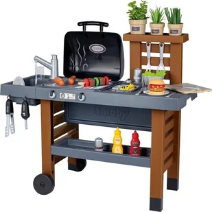 Smoby Kuchnia ogrodowa Garden Kitchen grill 312004 312004 - Zabawki i gry sportowe - miniaturka - grafika 16
