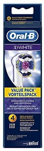 Oral-B Końcówki wymienne do szczoteczek do zębów EB18-4 3D-White 4 szt Biały - Końcówki do szczoteczek elektrycznych - miniaturka - grafika 2
