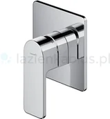 Baterie podtynkowe - Omnires Baretti bateria prysznicowa podtynkowa chrom BA7845CR - miniaturka - grafika 1