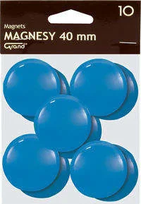KW Trade Magnesy 40 mm niebieskie 10 sztuk - Pozostałe akcesoria dla plastyków - miniaturka - grafika 4