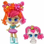 Lalki dla dziewczynek - CURLIGIRLS CURLIGIRLS Collectioner-Meili Lulu-Magic Hair do nieskończonej fryzury Prezent Zabawka dla dziewczyny-Akcesoria w zestawie-Lalka 15 cm-Animal 6 cm 82099 82099 - miniaturka - grafika 1