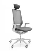 Fotele i krzesła biurowe - ProfiM Fotel Accis Pro 151SFL TYP B Jasnoszare aktywny mechanizm 6048 - miniaturka - grafika 1