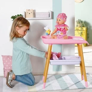 Zapf Creation Baby born - Stolik do przewijania - - Akcesoria dla lalek - miniaturka - grafika 6