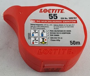 Loctite 55 Nić do uszczelniania gwintów 50 mb - Akcesoria do armatury i ceramiki - miniaturka - grafika 2
