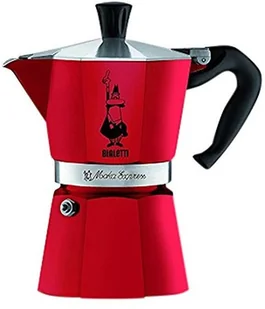 Bialetti MOKA EXPRESS 3 TZ 150 ML CZERWONA (4942) - Zaparzacze i kawiarki - miniaturka - grafika 4