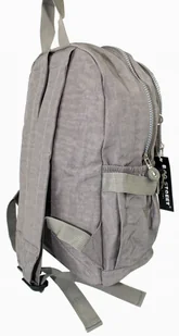 Bag Street Praktyczny Plecak Materiałowy BAG STREET 2216 SZARY 35 x 26 x 15 cm - Plecaki - miniaturka - grafika 4
