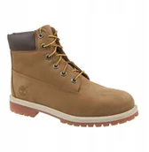 Buty trekkingowe damskie - Timberland Brązowe Skóra naturalna Buty r.37 - miniaturka - grafika 1