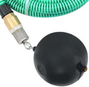 vidaXL Wąż ssący z mosiężnymi złączami 3 m 25 mm zielony 151039 - Węże ogrodowe i zraszacze - miniaturka - grafika 7