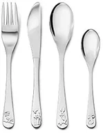 Sztućce dla dzieci - Zilverstad sztućce dla dzieci "Las sztućce dla dzieci 4-częściowy zwierząt" (6829030) - miniaturka - grafika 1