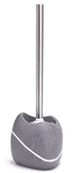 Akcesoria do wc - MSV akcesoria łazienkowe "Zen" WC szczotka do WC kamienia złoty Szary 1925/141544 - miniaturka - grafika 1