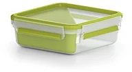Pojemniki kuchenne - Emsa Clip & Go Box, pudełko spożywcze z tworzywa sztucznego, zielone 518104 - miniaturka - grafika 1