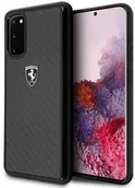Etui i futerały do telefonów - Ferrari Hardcase FEHCAHCS62BK S20 G980 black/czarny Carbon Heritage hurtel-62361-0 - miniaturka - grafika 1