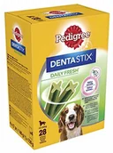 Higiena jamy ustnej zwierząt - Pedigree denta Stix Fresh/pielęgnacja zębów - Snack dla średniej wielkości psow, 4 x 28 sztuk 282823 - miniaturka - grafika 1