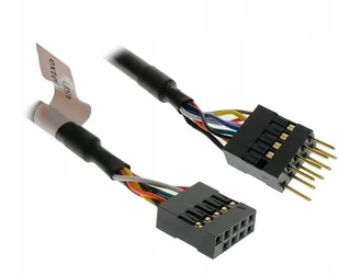 Akasa EXUSBI-40 przedłużacz gniazda Usb 9pin - Adaptery i przejściówki - miniaturka - grafika 3