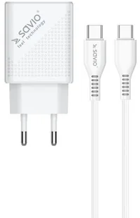 SAVIO Ładowarka sieciowa LA-05 Quick Charge 3.0 18W Biały - Ładowarki do telefonów - miniaturka - grafika 3