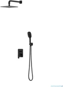 Baterie podtynkowe - Omnires Sacramento system prysznicowy podtynkowy czarny mat SYSSC10BL - miniaturka - grafika 1