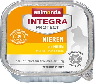 Animonda Integra Protect Nieren Dla Kota Z Kurczakiem Tacka 100G - Mokra karma dla kotów - miniaturka - grafika 5