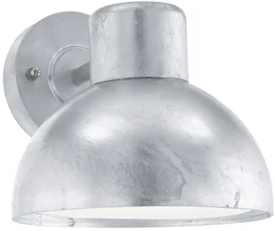 Eglo Zewnętrzna LAMPA elewacyjna ENTRIMO 96206 ścienna OPRAWA ogrodowa KINKIET kopuła outdoor IP44 cynk 96206 - Lampy ogrodowe - miniaturka - grafika 2