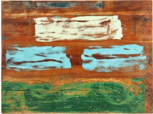 vidaXL Lumarko Prostokątny blat stołu 70x90 cm, 25-27 mm, lite drewno z odzysku 286061 - Meble modułowe i akcesoria - miniaturka - grafika 4