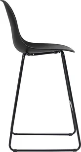 vidaXL 3-częściowy zestaw mebli barowych, plastik, czarny 279760 - Stoły z krzesłami - miniaturka - grafika 8