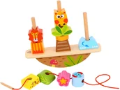 Układanki dla dzieci - Tooky Toy TOOKY TOY Układanka Balansująca Zwierzęta TY278A - miniaturka - grafika 1