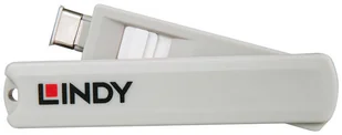 LINDY LINDY 40427 klucz blokujący port USB typu C, biały - opakowanie 4 szt. 40427 - Zabezpieczenia do laptopów - miniaturka - grafika 5