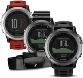 Monitory aktywności - Garmin GPS Fenix 3 saphire - miniaturka - grafika 1