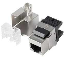 LANBERG Moduł Keystone gniazdo RJ45 > LSA FTP kat.6A 180° do puszki montażowej KSF6-1000 - Pozostałe akcesoria sieciowe - miniaturka - grafika 2
