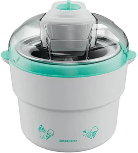 SilverCrest SECM 12 C6 Turkusowy - Maszyny do lodów SilverCrest SECM 12 C6 Turkusowy - Maszyny do lodów - miniaturka - grafika 1