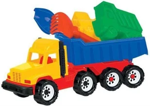 Polesie Poland Zestaw nr 68 Faworyt Wywrotka + foremki do piasku - - Zabawki do piasku - miniaturka - grafika 2