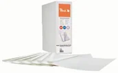 Akcesoria do bindownic - Peach pbt406  04 Thermo wiązania Binder, A4, 40 kartek, 80 G/M, 100 sztuk, białe PBT406-04 - miniaturka - grafika 1