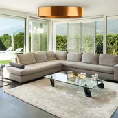 Lampy sufitowe - LYSNE Plafon do jadalni MEDINA MIRROR fi - 100 cm 14576/200 - miniaturka - grafika 1