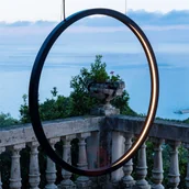 Lampy sufitowe - Artemide O lampa wisząca zewnętrzna z LED - miniaturka - grafika 1