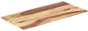vidaXL Blat stołu, lite drewno sheesham, 15-16 mm, 60x100 cm vidaXL - Blaty meblowe i parapety okienne - miniaturka - grafika 7