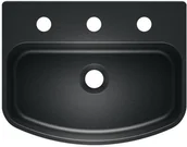 Umywalki - Axis Umywalka nablatowa MOLAT 45 Night glow molat45ng - miniaturka - grafika 1