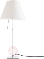 Lampy stojące - Luceplan Costanza lampa stołowa aluminium biała - miniaturka - grafika 1