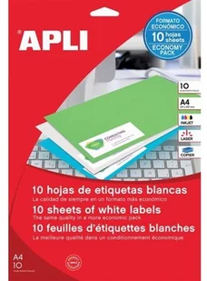 Apli Etykiety uniwer. op.10 25,4x10 (189) AP12927 - Etykiety do drukarek - miniaturka - grafika 2