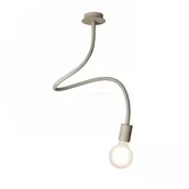 Lampy sufitowe - Redlux LOYD E27 I lampa sufitowa beżowo-szara 230V E27 28W R12933) Rendl - miniaturka - grafika 1