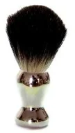 Pędzle do golenia - Golddachs pędzel do golenia, uchwyt z tworzywa sztucznego, srebrny, 100% włosie 7610381403 - miniaturka - grafika 1