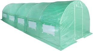 HOME & GARDEN Folia na stelaż tunelu ogrodowego 300 x 800 cm zielona 498753 - Agrowłókniny - miniaturka - grafika 2