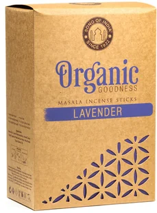 Song Of India Kadzidełka SOI Organic Lavender (lawenda) - 15g soi14 - Kadzidła i dodatki - miniaturka - grafika 3