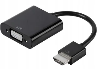 Vivanco Adapter HDMI 47143 HDMI wt VGA gn+jack 3,5mm gn 0,1m+ 40 zł na dzień dobry w Klubie MediaMarkt ! 47143 HDMI wt VGA gn+jack 3,5mm gn 0,1m - Złącza, przejściówki, adaptery - miniaturka - grafika 2