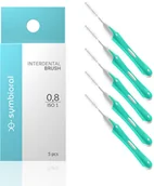 Szczoteczki międzyzębowe - Symbioral SYMBIORAL Interdental szczoteczki międzyzębowe 0,8mm ISO 1 - 5szt. - miniaturka - grafika 1