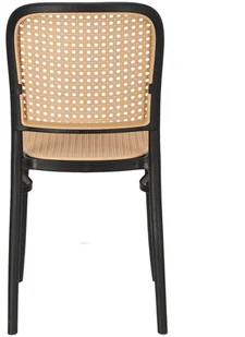 Intesi Krzesło Antonio czarne - Krzesła - miniaturka - grafika 8